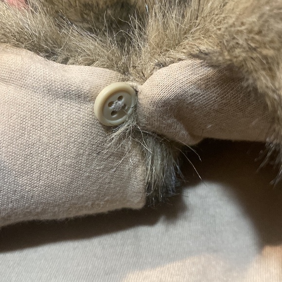 Carters Brown Fur Vest toddler 3t - Picture 4 of 4